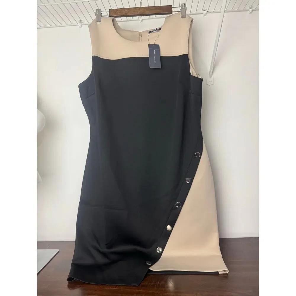 Tommy Hilfiger Colorblocked Jersey Dress Size 16 - Picture 6 of 11